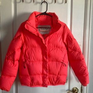 Neon Pink Hunter Brand Coat